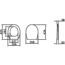 Norm 134-003-959 Norm Universal Klozet Kapağı