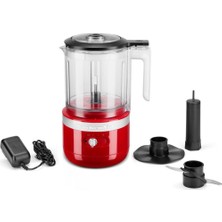 Kitchenaid 5KFCB519EER Empire Red 1.19 Litre Şarjlı Kablosuz Mutfak Robotu