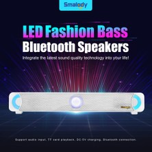 Generic Kablosuz Bluetooth Ses Renkli LED Bilgisayar Hoparlörü 10W Tiz Ses (Yurt Dışından)