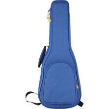 St Sports Gitar Kılıfı Oxford Kumaş Toz Geçirmez Gitar Konteyneri Ukulele Kılıf Mavi+Gri (Yurt Dışından)