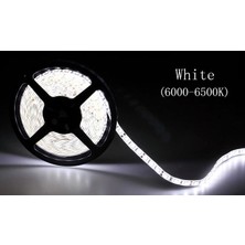 Tawitec 5 Metre Beyaz Iç Mekan Şerit Led - 2835 Smd – 12 Volt - 6000k