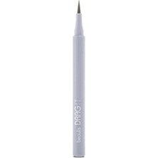 Beaulis Drag It Inkpen Keçe Uçlu Eyeliner + Glide It Fırça Uçlu Eyeliner 100 Black