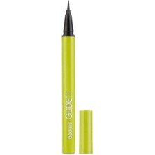 Beaulis Drag It Inkpen Keçe Uçlu Eyeliner + Glide It Fırça Uçlu Eyeliner 100 Black