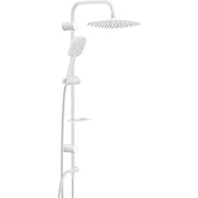 Valtemo Aqua Pure White Robot Duş Takımı