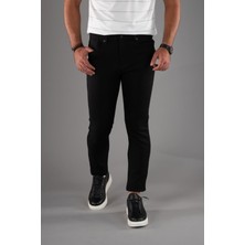 Akçaylar Slimfit 5 Cep Dar Paça Astarsız Mevsimlik Kumaş Pamuklu Erkek Spor Pantolon