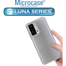 Microcase Xiaomi 11T Luna Serisi Köşe Korumalı Sert Rubber Kılıf - Şeffaf