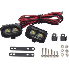Dynwave Rc Farlar Yedek Parça Aksesuarları 1:10 Modifikasyon Arabası Trawler 2pcs Işık (Yurt Dışından)