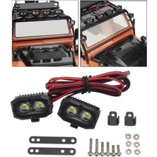 Dynwave Rc Farlar Yedek Parça Aksesuarları 1:10 Modifikasyon Arabası Trawler 2pcs Işık (Yurt Dışından)