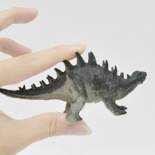 19PCS Plastik Dinozor Ağacı Kaya Oyuncak Seti Mini Dinozor Model Figürleri Çocuk Öncesi Çocuklar Için Eğitim Oyuncakları Erkek ve Kızlar