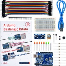 Arduino Uno Başlangıç Seti (Klon) (Kitaplı ve Videolu)