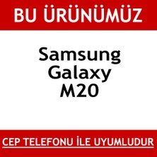 ikon Samsung Galaxy M20 Kılıf Şeffaf Süper Silikon Kapak