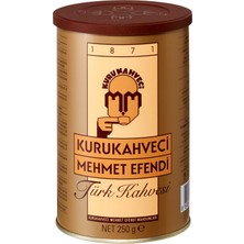 Mehmet Efendi Kurukahveci Türk Kahvesi Teneke 2 x 250 gr