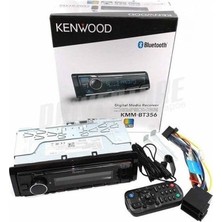 Kenwood KENWOOD KMM-BT306 3 Amfi Çıkışlı Bluetooth USB Aux Profesyonel Oto Teyp