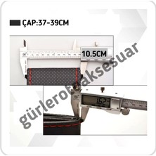 Gürler Oto Kılıf ve Aksesuar Ford Courier Direksiyon Kılıfı Dikmeli Soft Mavi Ipli (38×10.5cm)