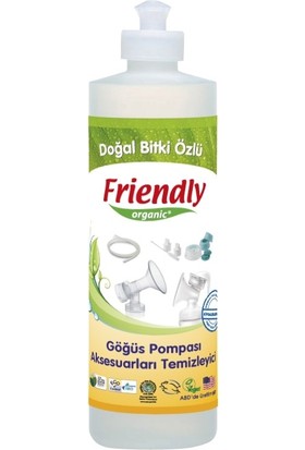 Friendly Organic Göğüs Pompası Aksesuarları Temizleyici - 473 ml
