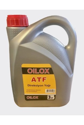 Oilox Atf Hidrolik Direksiyon Yağı 3 Lt
