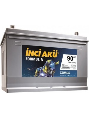 Inci Akü 12 Volt 90 Amper  Üretim Yılı: 2022