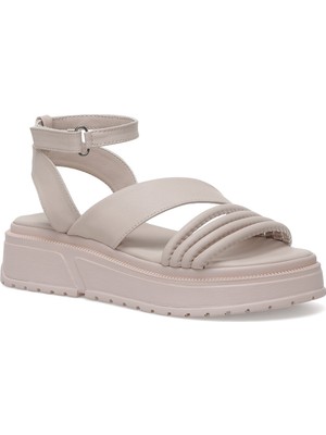 Nine West Gısema 2fx Pudra Kadın Kalın Taban Sandalet