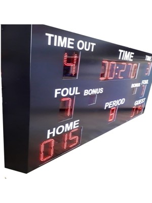 Basketbol Skorbord Sistemi (Kasa Ölçüsü: 15X120X225 Cm)