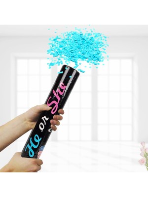 Benim Marifetlerim Mavi Cinsiyet Belirleme Konfeti 30 cm