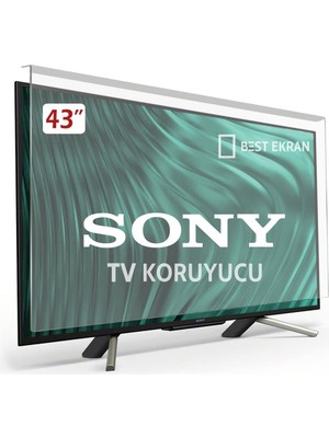 Best Ekran Sony KD-43XH8077 Tv Ekran Koruyucu - Sony 43" Inç Ekran Koruyucu