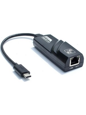 İstanbul Teknoloji Type C To Ethernet USB 3.1 Gigabit Ağ Adaptör Kartı