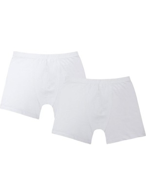 Suwen Erkek Beyaz Man Boxer 2 Li