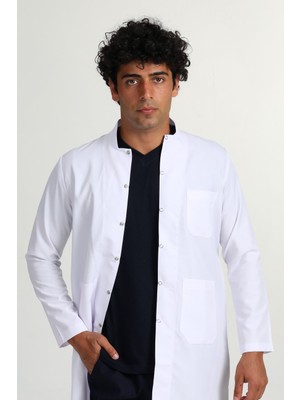 Başak Erkek Ceket Boy Hakim Yaka Doktor Hemşire Öğretmen Önlüğü (Kdr-8401)