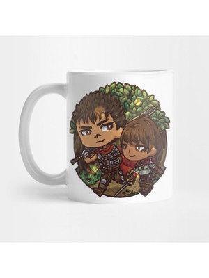 Guts & Casca - Berserk Kupa Bardak
