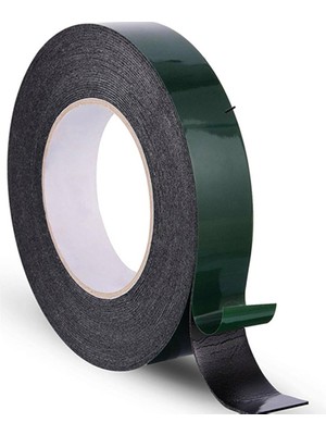 Meyzone 20MMX10MT Çift Taraflı Sünger Bant Güçlü Yapıştırma Özelliği ile Plastik Ahşap Metal Yüzeyler İçin