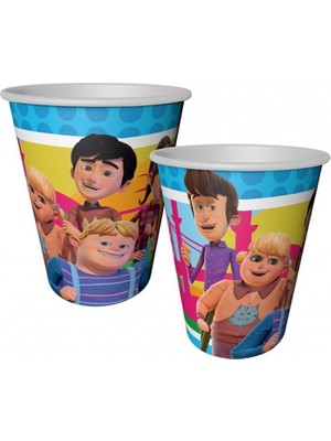 Strongart LRT9660 Balonevi, Rafadan Tayfa, 8 Adet Kağıt Bardak, 180/200ML