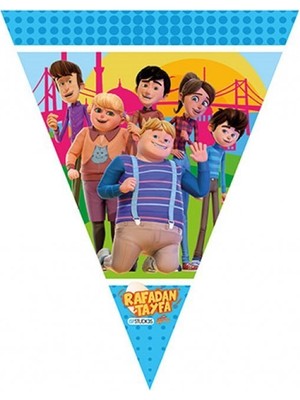 Strongart LRT9691 Balonevi, Rafadan Tayfa, Kağıt Bayrak Seti