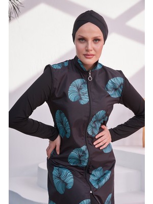 Remsa Mayo Tam Kapalı Tesettür Mayo Remsa Mayo R4407 Serra