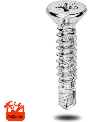 Alet Çantam  Matkap Uçlu Vida Akıllı Apex Vidası 4.2X38 - 100 Adet