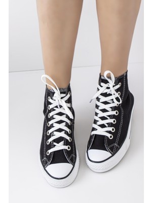 Lal Shoes & Bags Kadın Konvers Keten Sneakers Spor Ayakkabı