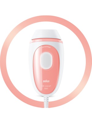 Braun Silk Expert Mini PL1000 Yeni Nesil IPL Epilasyon Cihazı 300.000 Atım Kapasiteli Hassas Bölge Uyumlu