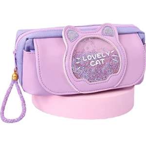 Ivy Stationery Büyük Kapasiteli Kalem Kutusu Kedi Kalem Kutusu (Yurt Dışından)
