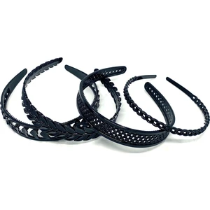 4 Adet Plastik Taç Set, Saç Tacı Plastik Set