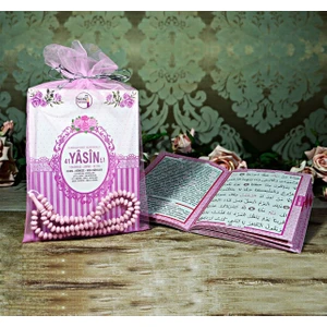 Medrese Yayınları Tül Kese Içinde Tesbihli Çanta Boy 80 Sayfa Yasin Kitabı