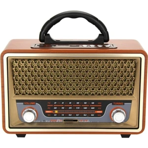 Koçak Elektronik Nostaljik Radyo M-157BT Retro Radyo Şarjlı - Kumandalı Usb/sd/mp3/bluetooth