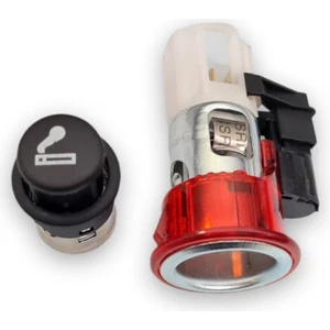 Seat Cordoba 1997-2002 Çakmak Çakmaklık Kovanı Manşonu Kırmızı 1J0919309