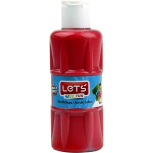 Lets Akrilik Boya 100 ml Kırmızı / L-5754