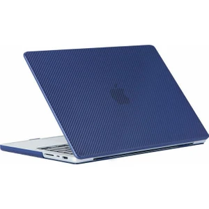 Macbook Pro 13 A1989 A2159 Kılıf Koruma Karbon Desenli Hardcase Kapak