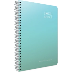 Thebook Spiralli Sert Kapak Defter A4 200 Yaprak Çizgili