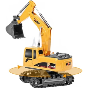 2.4 Ghz 6 Kanal 1:24 Rc Ekskavatör Oyuncak Rc Mühendislik Araba Alaşım ve Ekskavatör Rtr Çocuklar Için Noel Hediyesi | Rc Arabalar(Yurt Dışından)