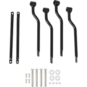 Motosiklet Eyer Çantası Desteklenen Yan Montaj Braketi Geniş Uygulama Siyah