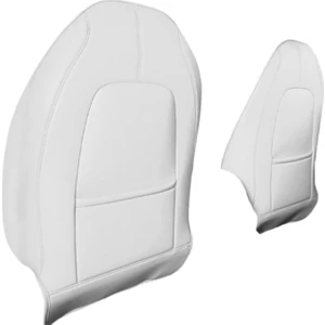 2 Paket Tam Boyutlu Koltuk Geri Vuruş Koruyucu Tesla Için Uygun Model 3 Model Y Siyah(Yurt Dışından)