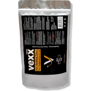 Vexx 100 gr Siyah Hair Fiber Saç Tozu - Topaklanma Yapmaz