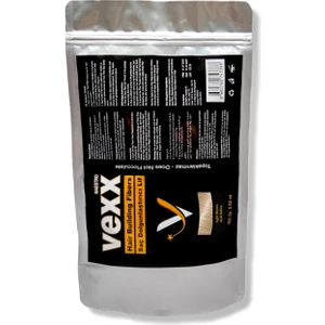 Vexx 100 gr Açık Kahve Hair Fiber Saç Tozu - Topaklanma Yapmaz