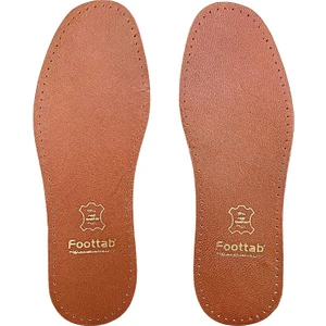 Exclusive Hakiki Deri Ayakkabı Tabanlığı, Parfümlü, Koku Önleyici Ter Emici, Leather Insole, Kahve